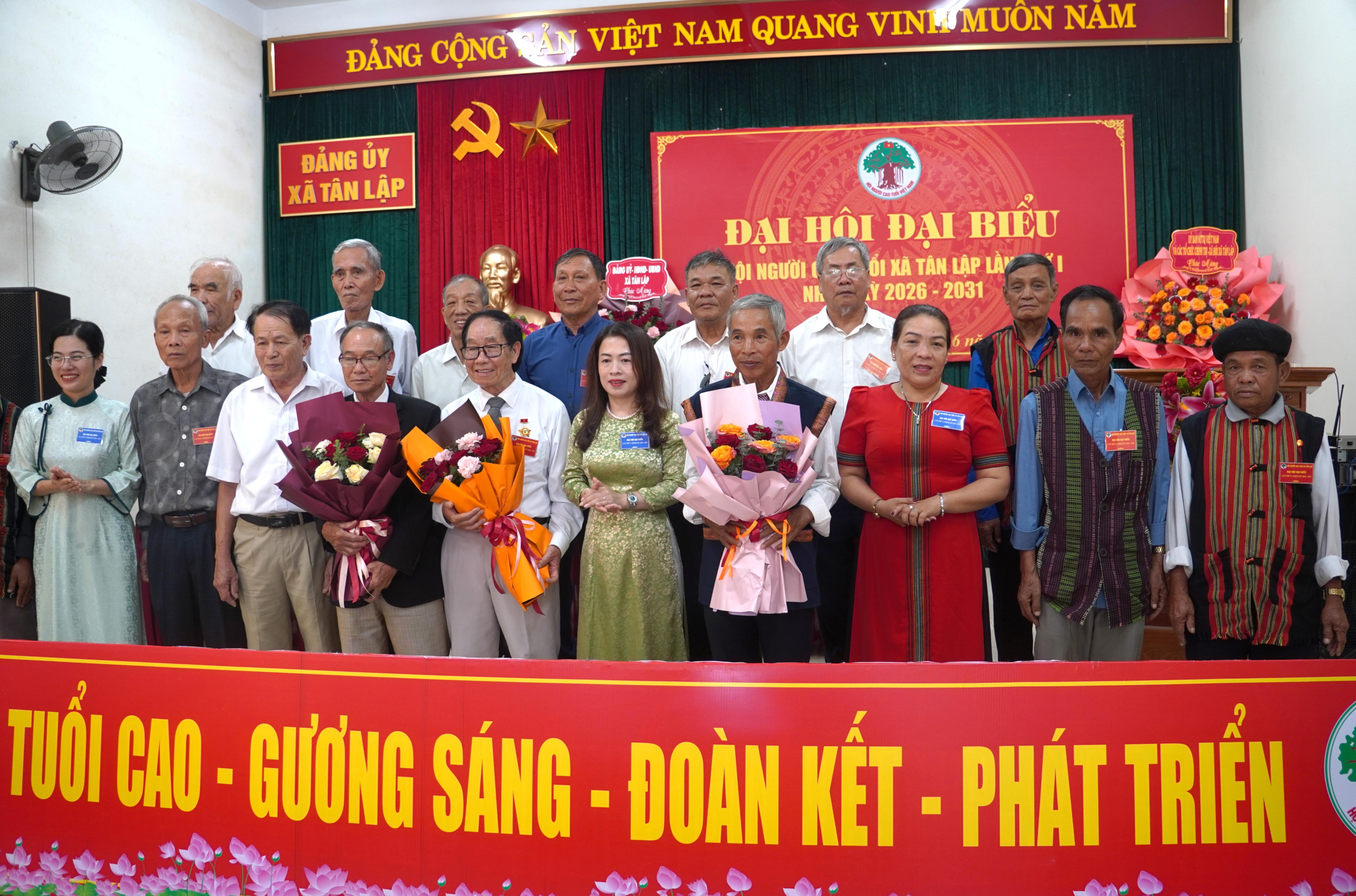 Đại hội Đại biểu Hội Người cao tuổi xã Tân Lập lần thứ I, nhiệm kỳ 2026 - 2031