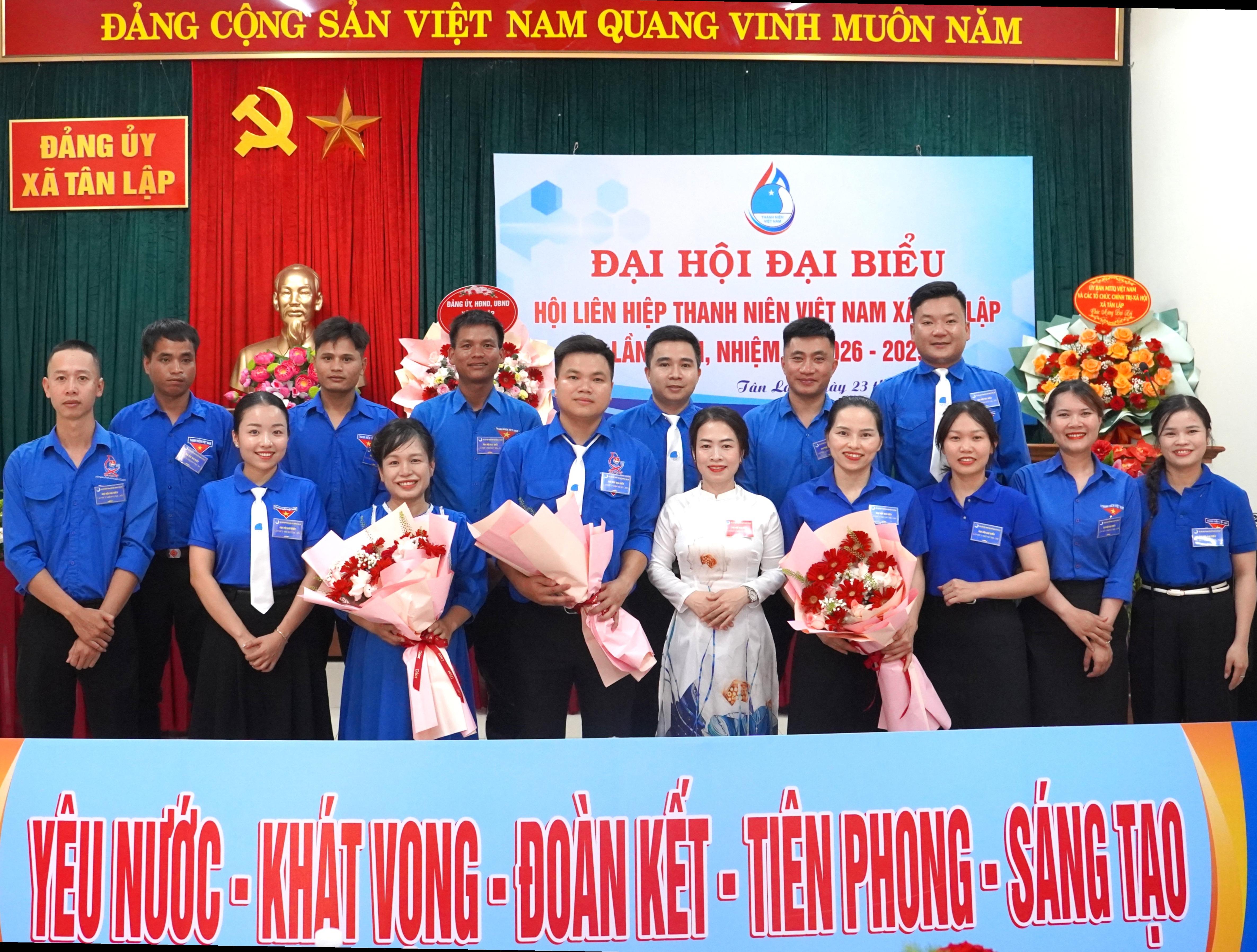 Đại hội Hội Liên hiệp Thanh niên xã Tân Lập lần thứ I, nhiệm kỳ 2026 – 2029